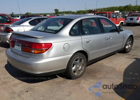 2002 Saturn L300 из США, поврежденный, VIN 1G8JW54R02Y566666